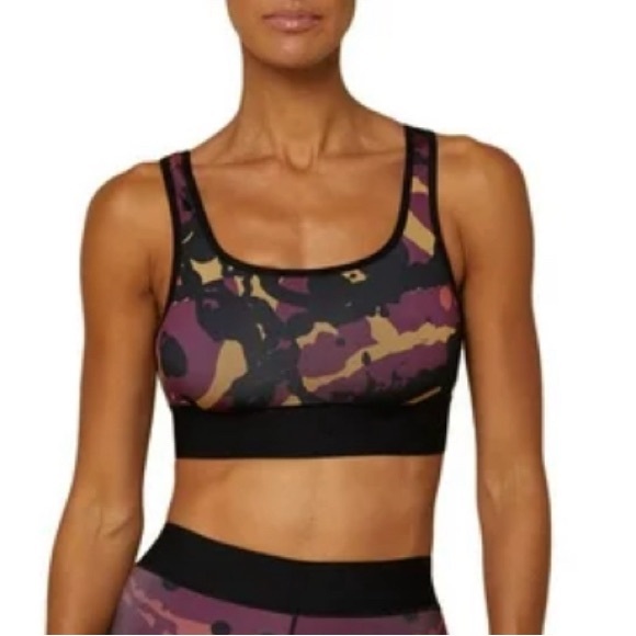 COR art splash scoop neck, sports bra - Picture 1 of 4